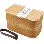 日本の弁当箱 長角 二段 箱入