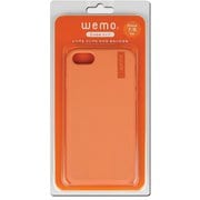 wemo ウェアラブルメモ ケースタイプ iPhone 7/8用 コーラルレッド