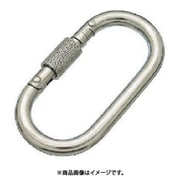 水本 ステンレス カラビナ 環付 線径10mm 長さ90mm （849-1705） 1個 K-2