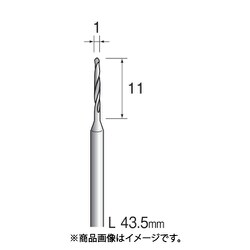 ミニモ ハイスピードスチールドリル φ0.7 (10本入) KA1113