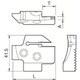 KGDFR-75-5C-C [京セラ 溝入れ用ホルダ]