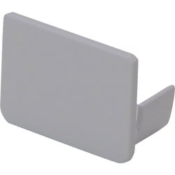 マサル エムケーダクト付属品 エンド差込型 5号150型 グレー 1個 KMDE5151