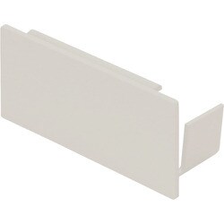 マサル エムケーダクト付属品 エンド差込型 6号200型 クリーム 1個 KMDE6205