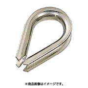 KR-8 [水本 ステンレス ライトシンブル 使用ロープ径8mm （849-1739） 1個]