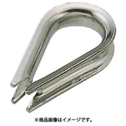 KRN-8-10 [水本 ステンレス 板シンブル 使用ロープ径8～10mm （849-1746） 1個]