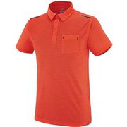 IMJA WOOL POLO MIV7695 0302 ORANGE XSサイズ（日本：Sサイズ） [アウトドア カットソー]