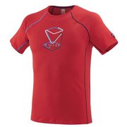 TRILOGY DELTA CUBE TS SS MIV8400 RED-ROUGE XSサイズ（日本：Sサイズ） [アウトドア カットソー メンズ]