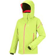 LD WHISTLER STRETCH JKT MIV6981 7876 ACID GREEN/HIBI Sサイズ（日本：Mサイズ） [スキーウェア ジャケット]