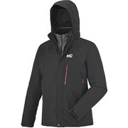 POBEDA 3 IN 1 JKT MIV7147 6282 NOIR/HEATHER GR Sサイズ（日本：Mサイズ） [スキーウェア ジャケット]