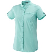 LD ARPI SHIRT SS MIV7749 ARUBA BLUE Mサイズ（日本：Lサイズ） [アウトドア シャツ レディース]