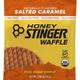 Honey Stinger Organic Waffle - Solted Caramel GF-01 塩キャラメル 30g [バランス栄養食品]