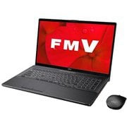ノートパソコン LIFEBOOK NHシリーズ/17.3型ワイド/Corei7-9750H/メモリ 8GB/SSD 256GB+HDD 1TB/Blu-rayドライブ/Windows 10 Home 64ビット/Office Home and Business 2019/日本語配列/ブライトブラック FMVN90D2B