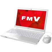 ノートパソコン LIFEBOOK AHシリーズ/15.6型ワイド/A4-9125/メモリ 4GB/SSD 256GB/DVDスーパーマルチ/Windows 10 Home 64ビット/Office Home and Business 2019/アーバンホワイト FMVA41D2W