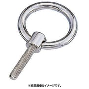 LBT-6W13 [水本 ステンレス つば付リングボルト ブネジ 捻子径W-1/4 （849-1806） 1個]