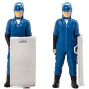 H7-43F5 1/43 フィギュア 警察官 警備部機動隊出動服 旧 2type セット