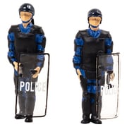 H7-43F6 1/43 フィギュア 警察官 警備部機動隊出動服 新 2type セット