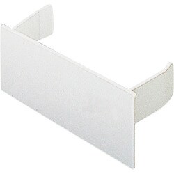 マサル エルダクト付属品 エンド 4020型 ホワイト 1個 LDE422