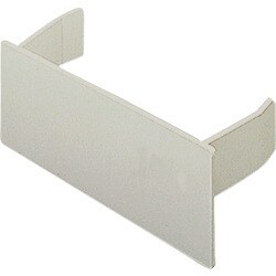 マサル エルダクト付属品 エンド 4020型 ミルキーホワイト 1個 LDE423