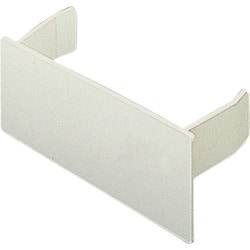 マサル エルダクト付属品 エンド 4030型 ミルキーホワイト 1個 LDE433