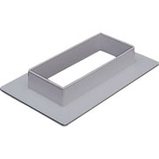 LDF351 [マサル エルダクト付属品 フランジ 3030型 グレー 1個]