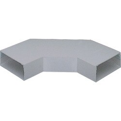 マサル エルダクト付属品 平面大マガリ 4020型 グレー 1個 LDM2421