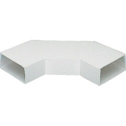 マサル エルダクト付属品 平面大マガリ 4030型 ホワイト 1個 LDM2432