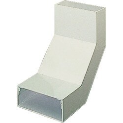 マサル エルダクト付属品 外大マガリ 3030型 ミルキーホワイト 1個 LDS2353