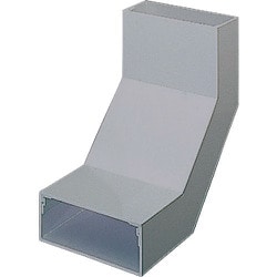 マサル エルダクト付属品 外大マガリ 4020型 グレー 1個 LDS2421