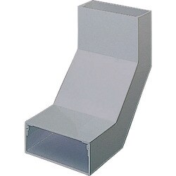 マサル エルダクト付属品 外大マガリ 4030型 グレー 1個 LDS2431