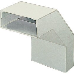 マサル エルダクト付属品 内大マガリ 4020型 ミルキーホワイト 1個 LDU2423