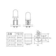 LH53 [サンハヤト LEDスペーサー (31個入)]