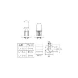 LH54 [サンハヤト LEDスペーサー (31個入)]