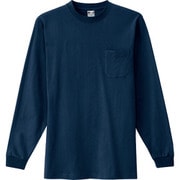 10530-008-LL [アイトス 長袖Tシャツ(ポケット付)(男女兼用) ネイビー LL]