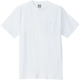 10531-001-4L [アイトス 半袖Tシャツ(ポケット付)(男女兼用) ホワイト 4L]