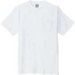 10531-001-L [アイトス 半袖Tシャツ(ポケット付)(男女兼用) ホワイト L]