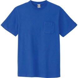 10531-006-3L [アイトス 半袖Tシャツ(ポケット付)(男女兼用) ブルー 3L]
