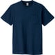 10531-008-4L [アイトス 半袖Tシャツ(ポケット付)(男女兼用) ネイビー 4L]