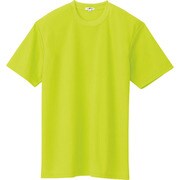10574-016-4L [アイトス 吸汗速乾(クールコンフォート)半袖Tシャツ(ポケット無し)(男女兼用) ライム 4L]