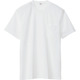 10576-001-5L [アイトス 吸汗速乾(クールコンフォート)半袖Tシャツ(ポケット付)(男女兼用) ホワイト 5L]