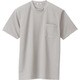10576-004-5L [アイトス 吸汗速乾(クールコンフォート)半袖Tシャツ(ポケット付)(男女兼用) グレー 5L]