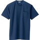 10576-008-S [アイトス 吸汗速乾(クールコンフォート)半袖Tシャツ(ポケット付)(男女兼用) ネイビー S]