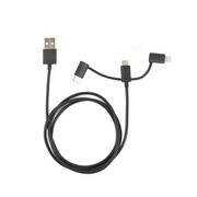 Color Cable 3in1 1m BK