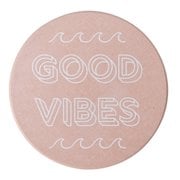 珪藻土コースターPK GOOD VIBES