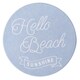 珪藻土コースターBL HELLO BEACH