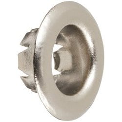 ハトメ玉 ニッケルメッキ 7mm 50入 65-2-50