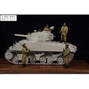 HUN35009 アメリカ戦車兵 4体セット 第ニ次世界大戦時 [1/35スケール レジン製ミリタリーフィギュア]