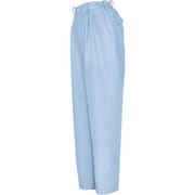 1255-007-5L [アイトス レディースシャーリングパンツ(2タック) サックス 5L]