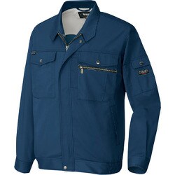 3230-008-6L [アイトス 長袖サマーブルゾン(男女兼用) ネイビー 6L]