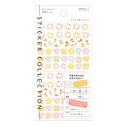 シール2457 日付 キラキラ柄 パステル 82457006
