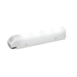 乾電池式LEDセンサーライト 昼白色 ウォールタイプ ホワイト BSL40WN-WV2